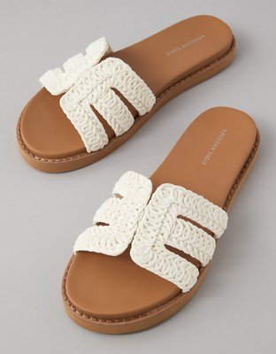 Женские сандалии American Eagle AE Crochet Slide Sandal — фото 3