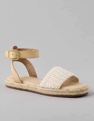 AE Ankle Strap Espadrille Sandal