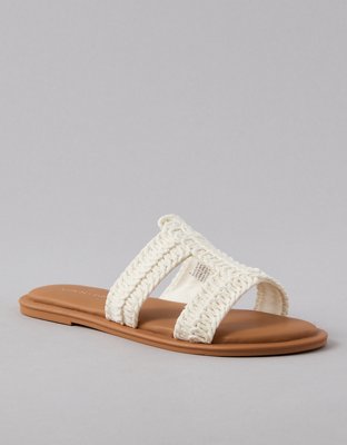 AE Crochet Slide Sandal