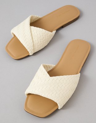 AE Woven Twist Side Sandal