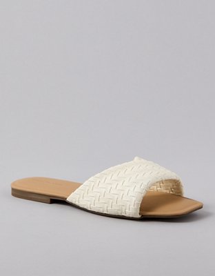 AE Woven Twist Side Sandal