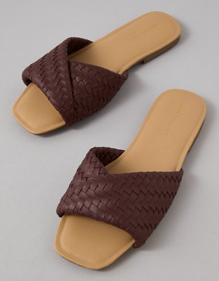 AE Woven Twist Side Sandal