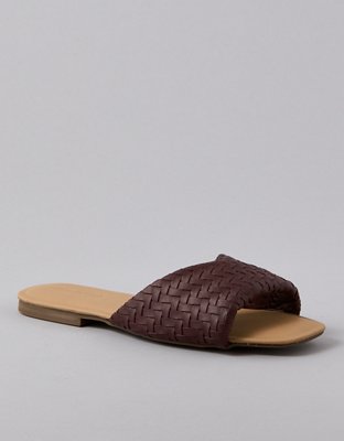 AE Woven Twist Side Sandal
