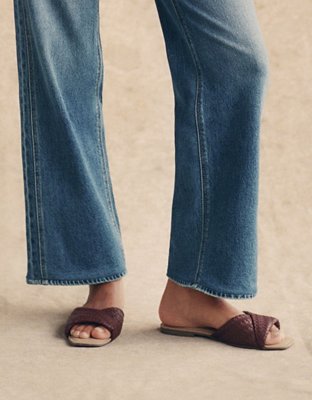 AE Woven Twist Side Sandal