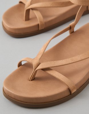 Sandales String Noires American Eagle Outfitters - Taille 7 Femme - Neuf Sans Boîte