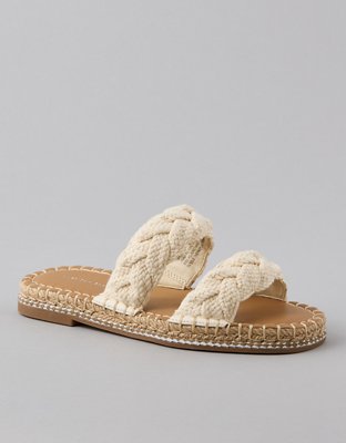 AE Double Strap Slide Sandal | American Eagle