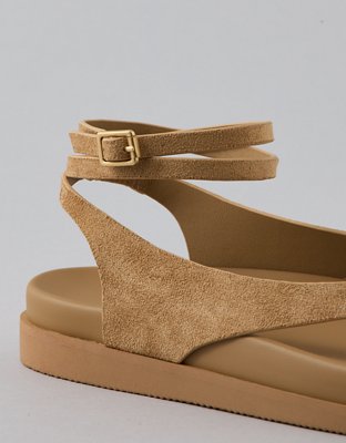AE Faux Suede Thong Sandal