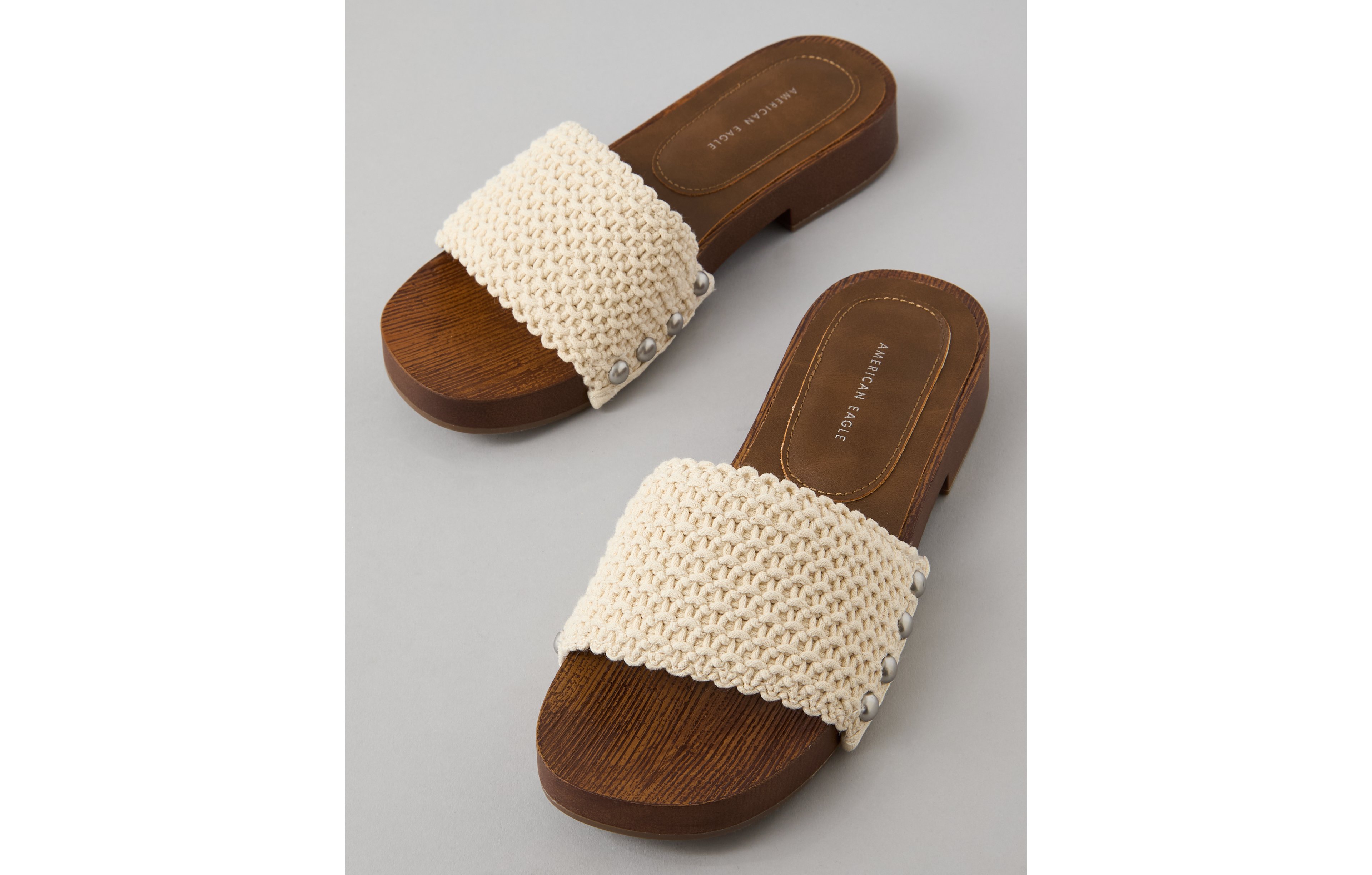 AE Crochet Clog Sandal