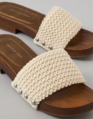 AE Crochet Clog Sandal