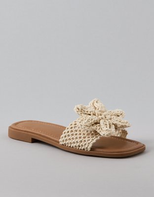 AE Crochet Flower Sandal from American Eagle - $23.97