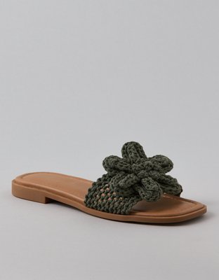 AE Crochet Flower Sandal from American Eagle - $23.97