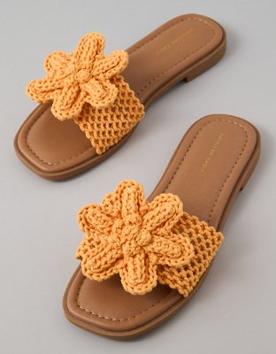 AE Crochet Flower Sandal