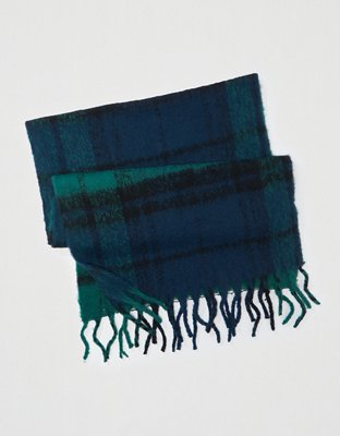 AE Plaid Blanket Scarf