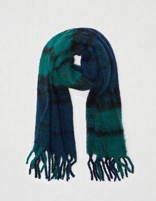 AE Plaid Blanket Scarf