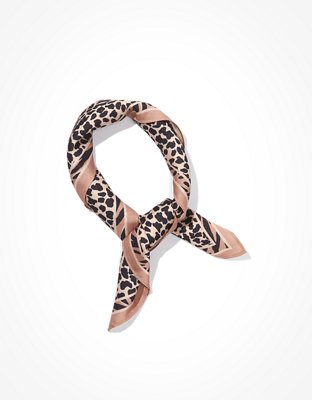 American Eagle AE Silky Animal Print Bandana — фото 2