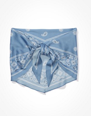 AE Printed Silky Bandana Top