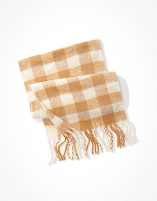Женские аксессуары American Eagle AE Plaid Scarf — фото 2
