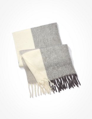 AE Plaid Blanket Scarf