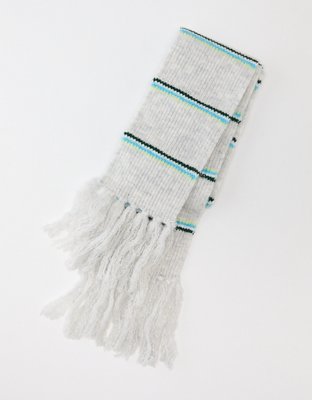 AE Striped Skinny Scarf