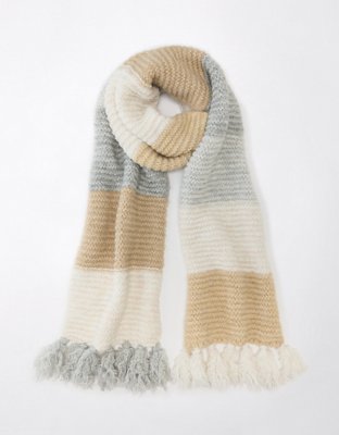 AE Chunky Striped Scarf