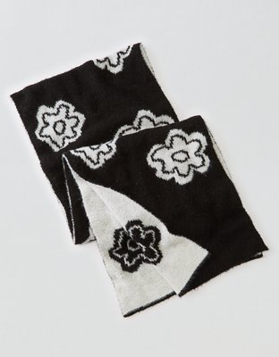 AE Bufanda Extragrande con Flores