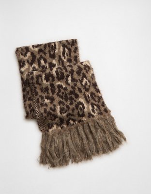 AE Leopard Print Scarf