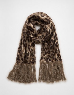 AE Leopard Print Scarf