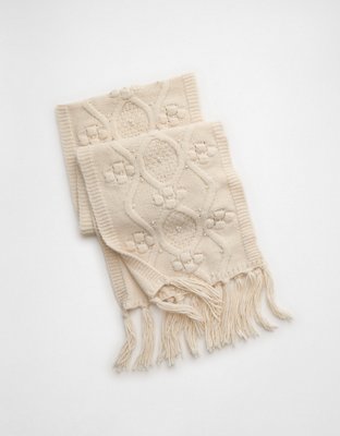 AE Cable Knit Scarf
