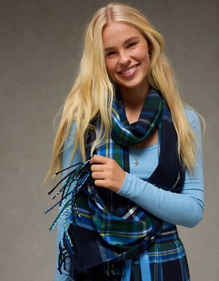 AE Tartan Plaid Scarf