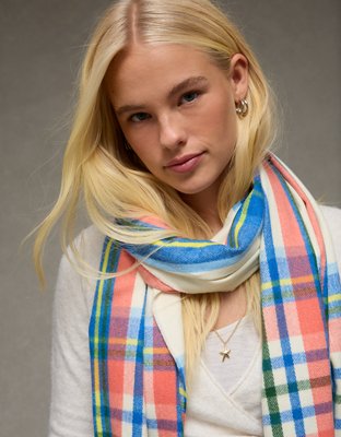 AE Tartan Plaid Scarf