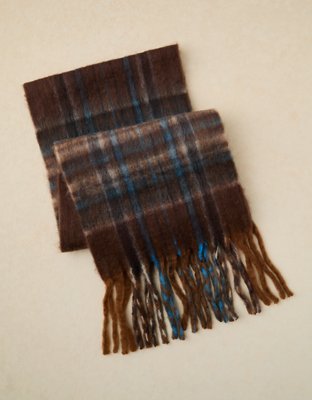 AE Cozy Brushed Woven Scarf