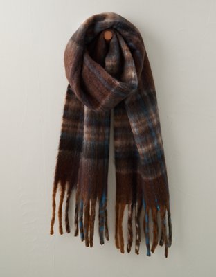 AE Cozy Brushed Woven Scarf