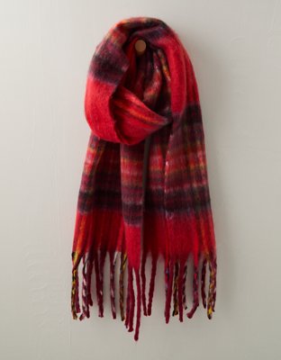 AE Cozy Brushed Woven Scarf