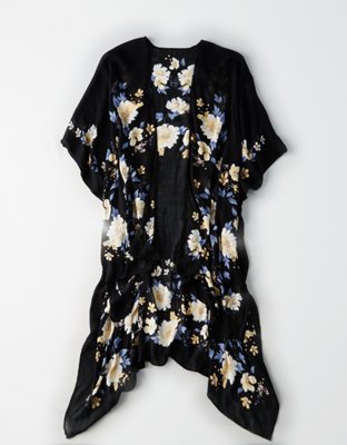 American Eagle AE Floral Kimono — фото 3