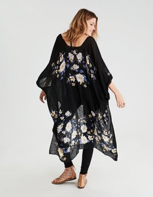 American Eagle AE Floral Kimono — фото 2