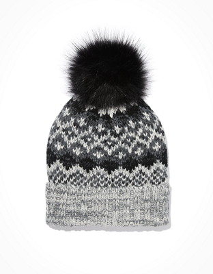 AE Fairisle Pom Beanie