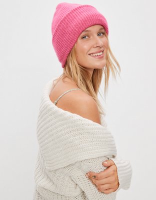 AE Fuzzy Ribbed Bestie Beanie