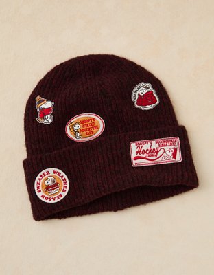 AE Snoopy Patch Beanie
