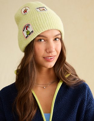 AE Grinch Patch Beanie