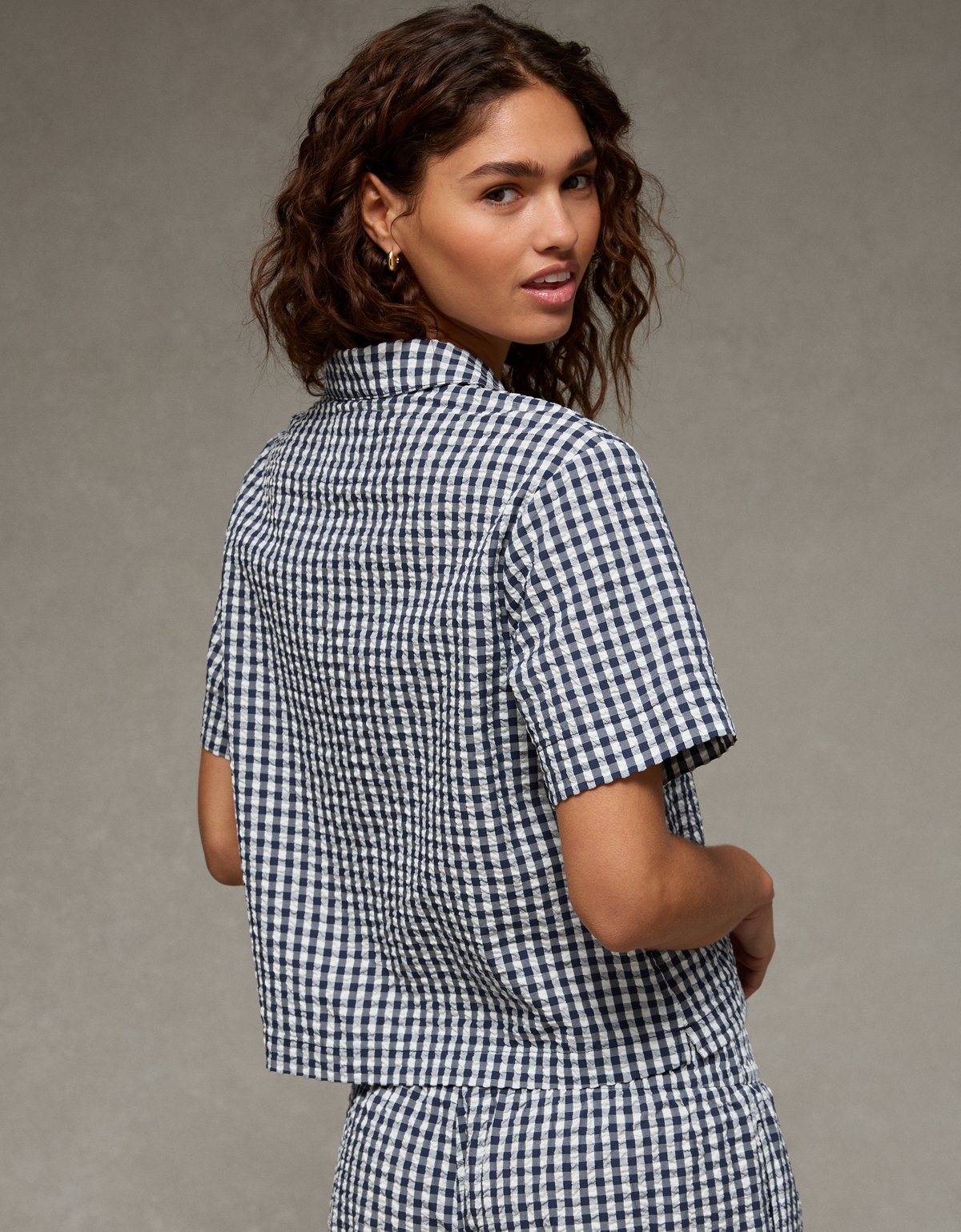 AE Seersucker PJ Top - image 2