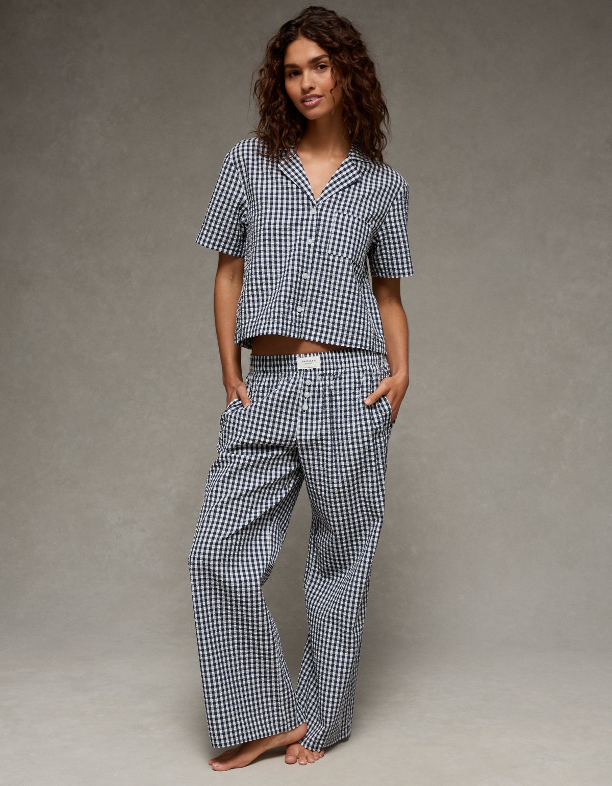 AE Seersucker PJ Top - image 5