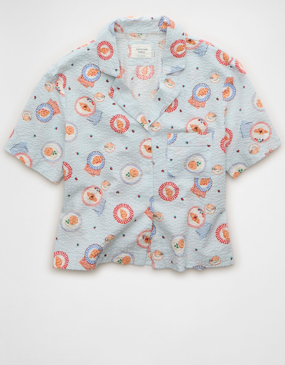 AE Seersucker PJ Top - image 3