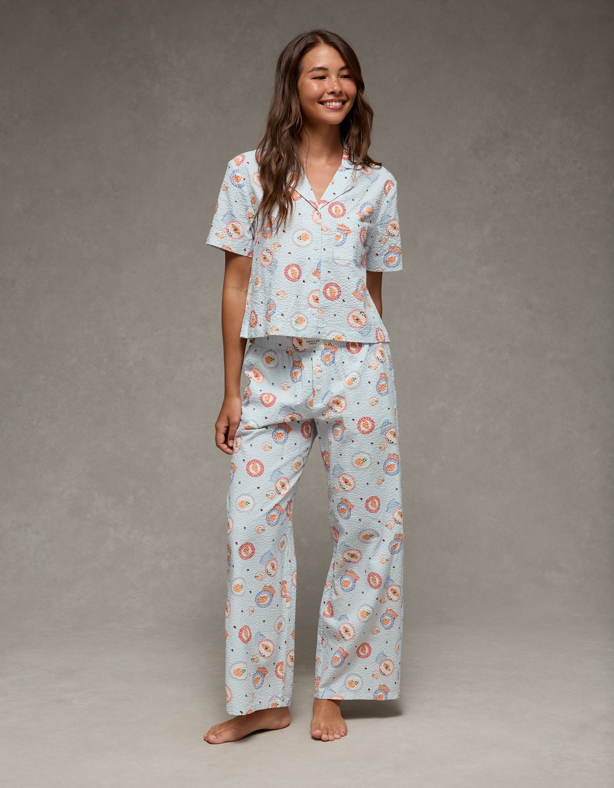 AE Seersucker PJ Top - image 5