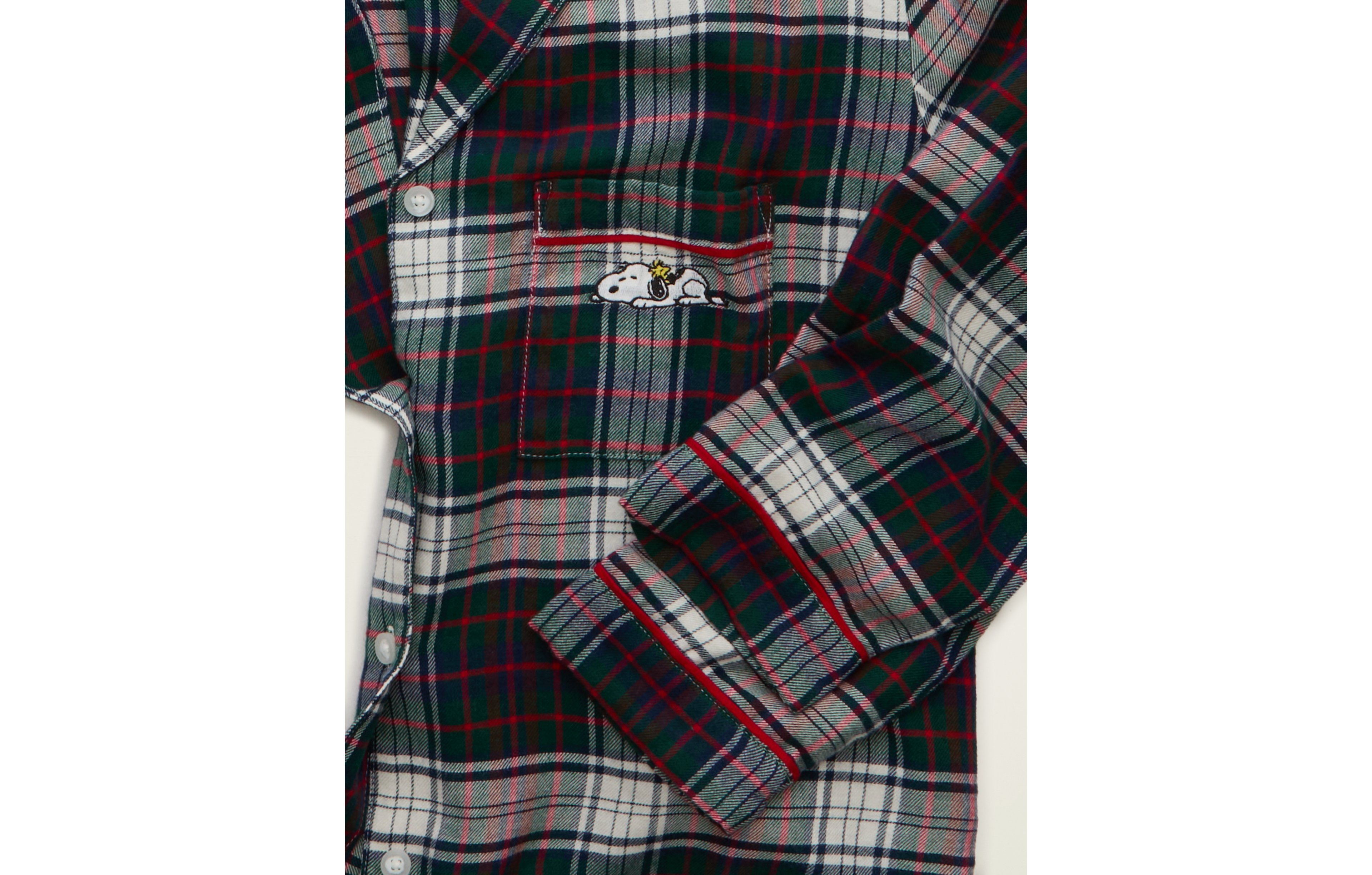AE Slow Morning Flannel PJ Top