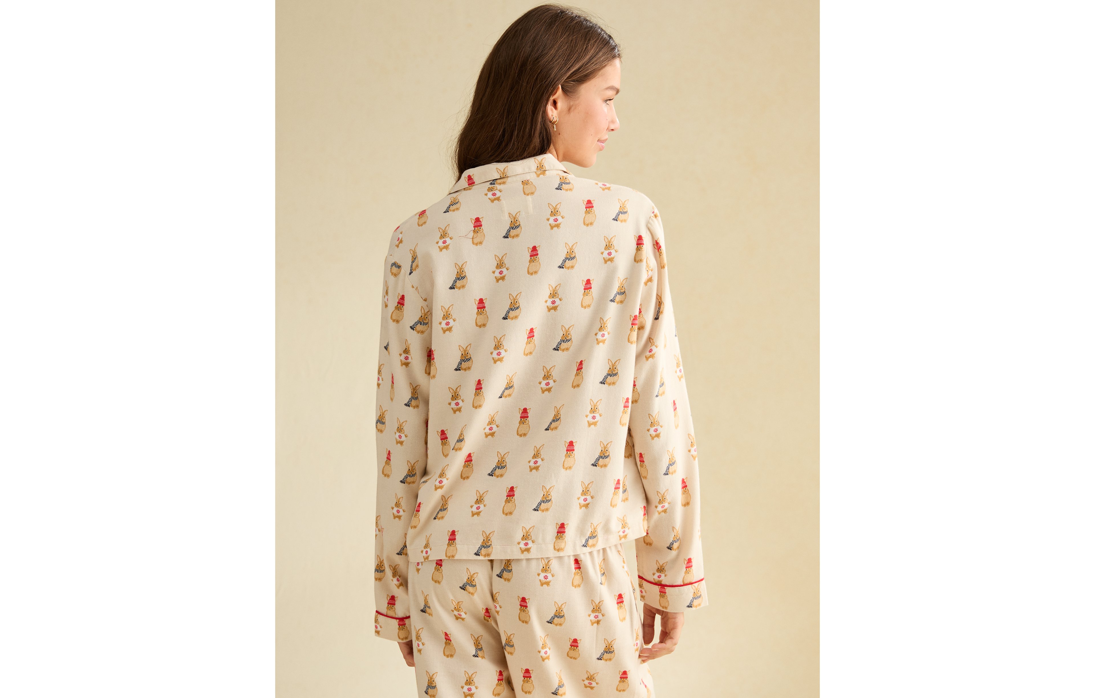 AE Slow Morning Flannel Long-Sleeve PJ Top