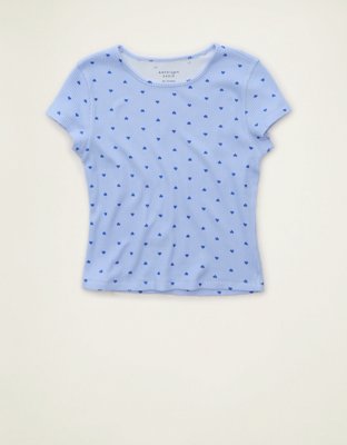 AE Luxe Plush Waffle Baby Tee