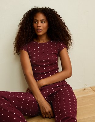 AE Luxe Plush Waffle Baby Tee