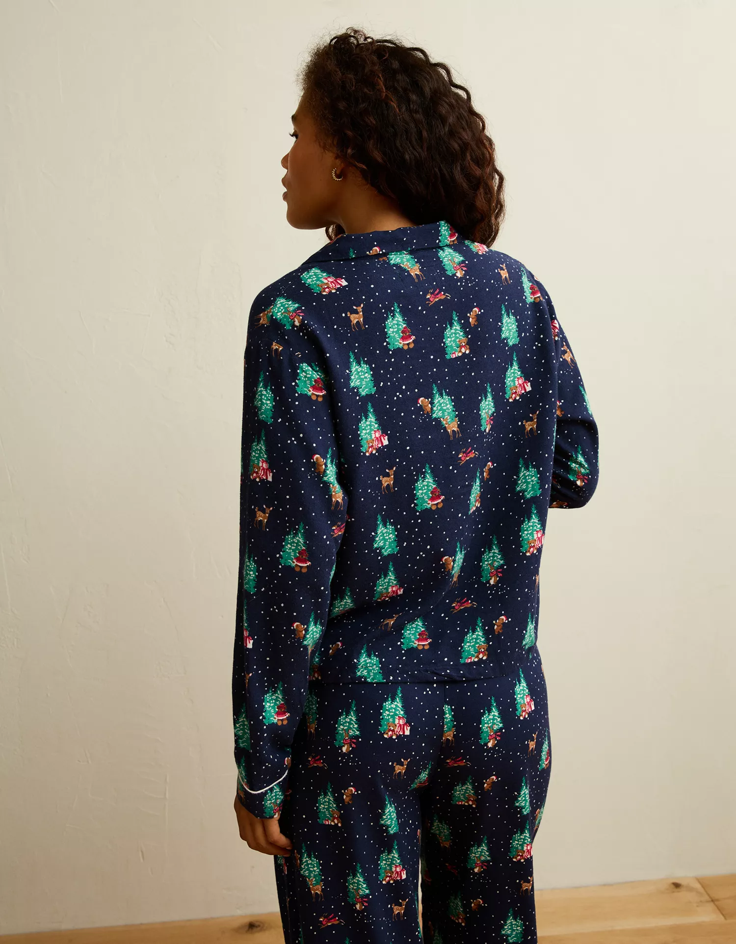 AE Slow Morning Flannel Long-Sleeve PJ Top - thumbnail 7
