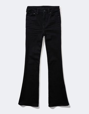 AE Waffle Super High-Waisted Flare Pant