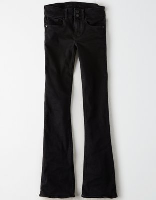 black flare jeans american eagle